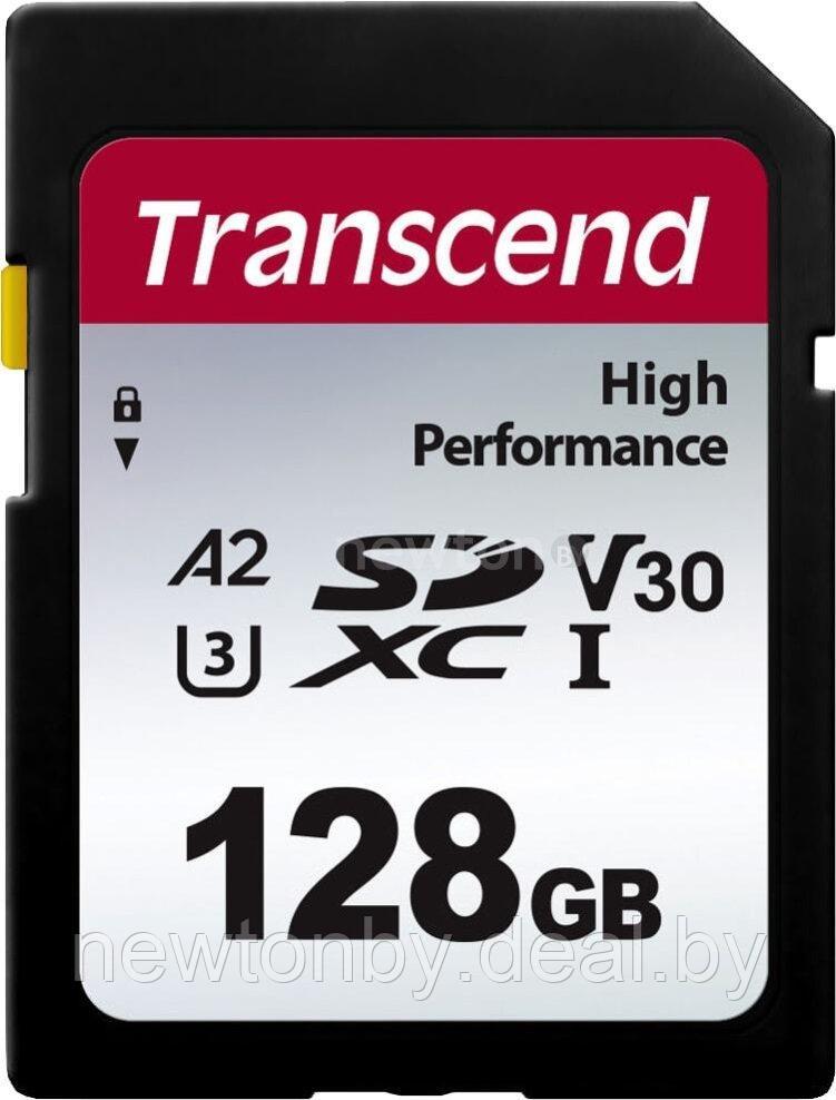 Карта памяти Transcend SDXC 330S TS128GSDC330S 128GB - фото 1 - id-p225053845