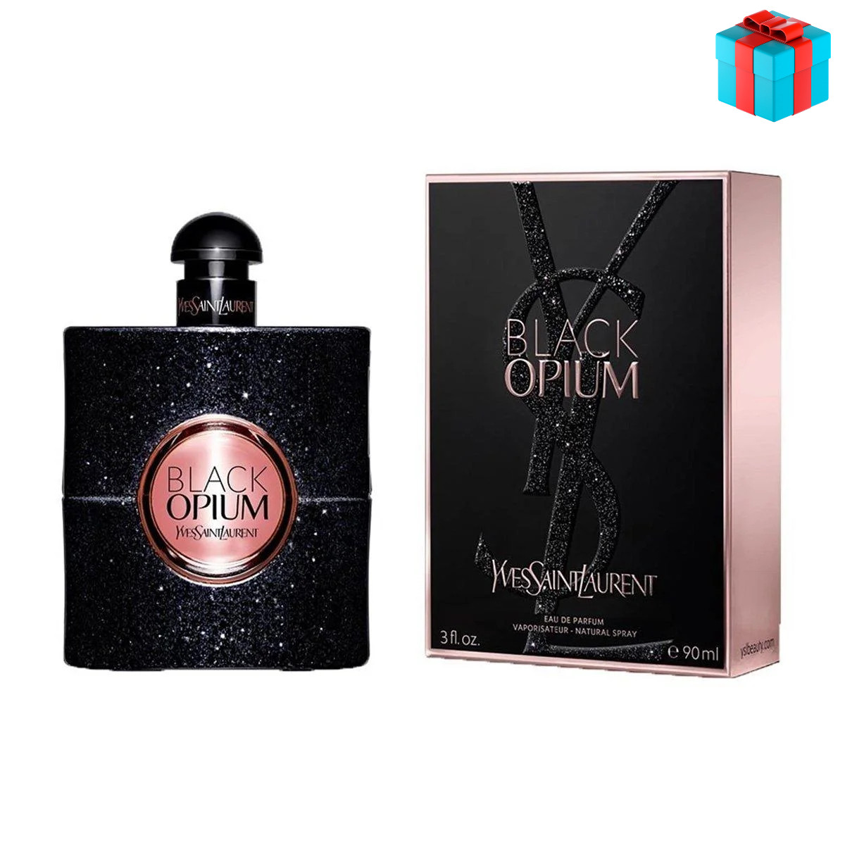 Женские духи Yves Saint Laurent Black Opium edp 90ml - фото 1 - id-p192662719