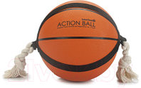 Игрушка для собак Beeztees Баскетбольный мяч с веревкой / 626710