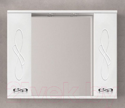 Шкаф с зеркалом для ванной Style Line Венеция 90см - фото 9 - id-p225054403