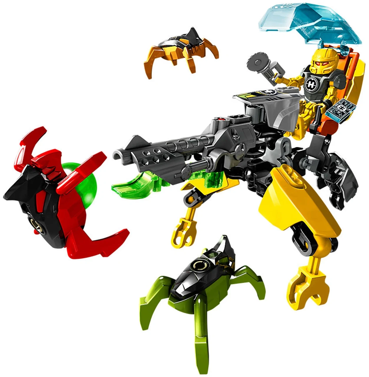 Конструктор HERO 6 робот 8601 аналог LEGO Hero Factory 44015 Шагоход Эво Evo Walker - фото 1 - id-p21793612