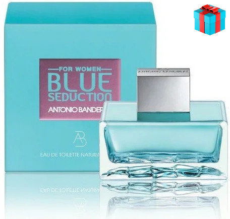 Женская туалетная вода Antonio Banderas Blue Seduction for Women edt 80ml - фото 1 - id-p194245571