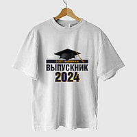 Футболка выпускнику "Выпускник 2024" №8