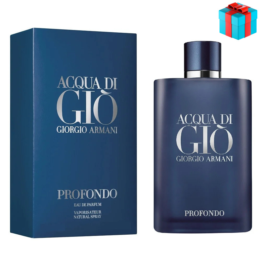 Мужской парфюм Giorgio Armani Acqua Di Gio Profondo 100ml - фото 1 - id-p201082757