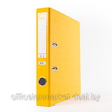 Папка-регистратор "Deli", А4, 50 мм, желтый