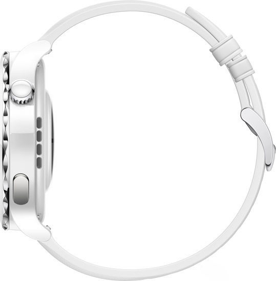 Умные часы Huawei Watch GT 3 Pro Ceramic 43 мм (белый/кожа) - фото 5 - id-p225055043