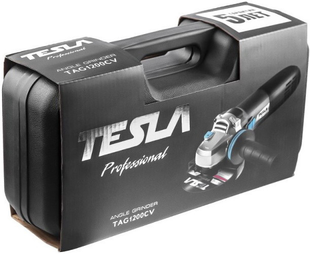 Угловая шлифмашина Tesla TAG1200CV - фото 5 - id-p225055092