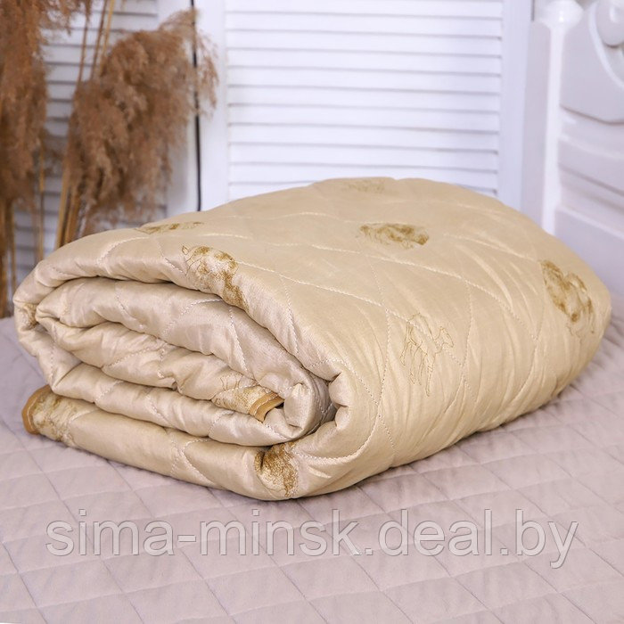 Одеяло Верблюд облег 140х205 см, полиэфирное волокно 150г, 100% полиэстер - фото 1 - id-p225056942