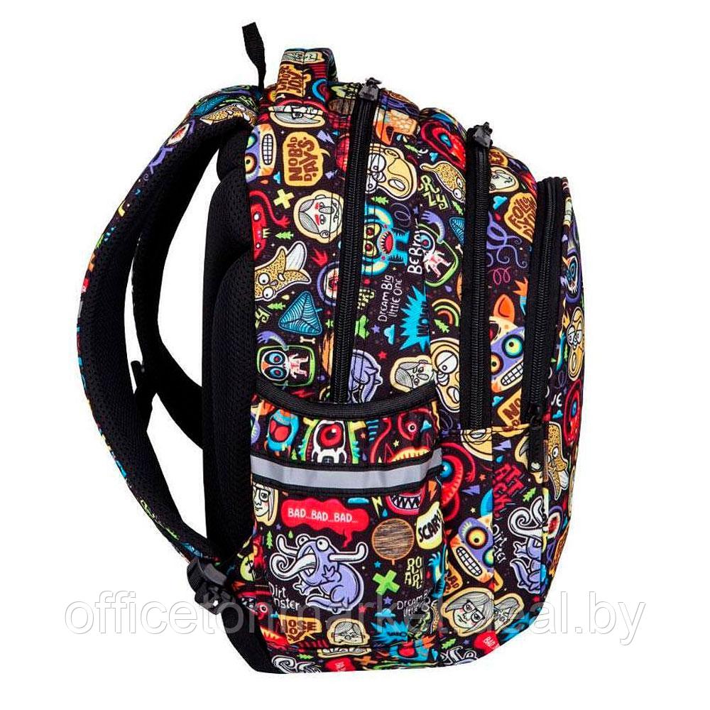 Рюкзак школьный CoolPack "Scary stickers", разноцветный - фото 3 - id-p224376349