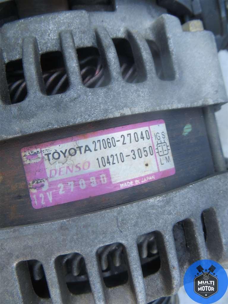 Генератор TOYOTA Avensis Verso (2001 - 2009 г.в.) 2.0 D-4D 2004 г. - фото 4 - id-p225037432