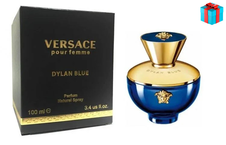 Женский парфюм Versace Dylan Blue Pour Femme edp 100ml - фото 1 - id-p207610664
