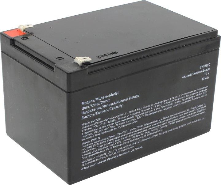 Аккумулятор SVEN SV12-12/SV12120 (12V12Ah) для UPS - фото 1 - id-p225057156