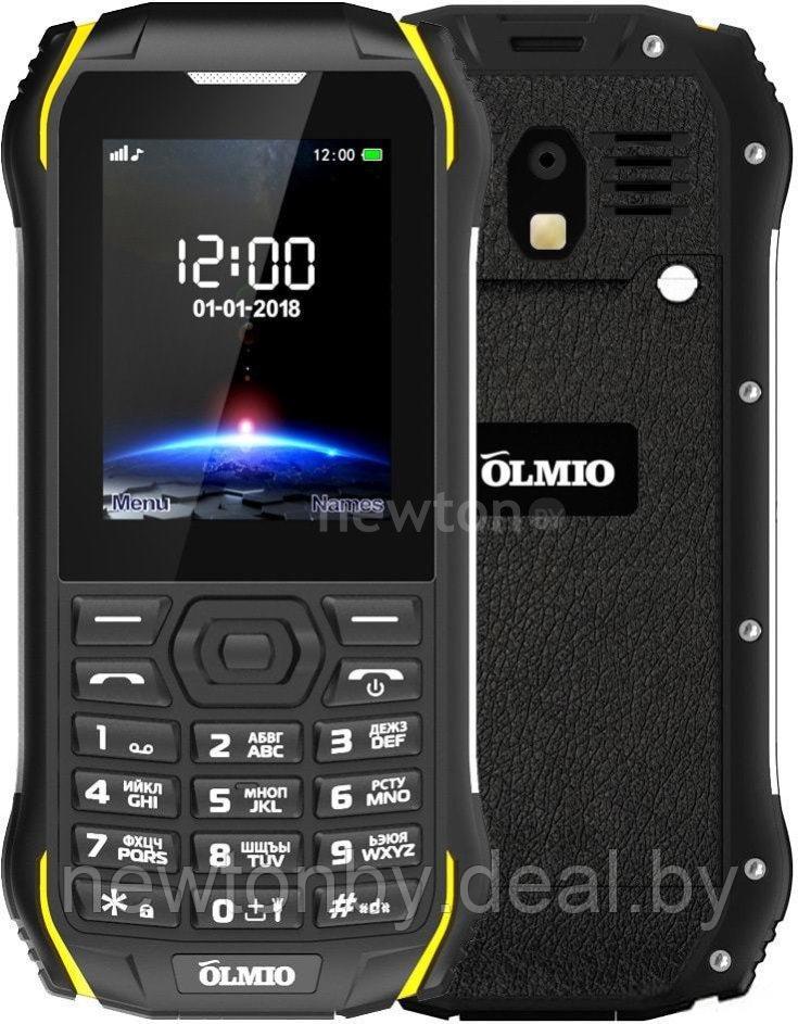 Кнопочный телефон Olmio X05 (черный) - фото 1 - id-p225057303
