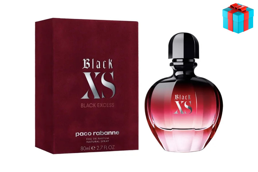 Женский парфюм Paco Rabanne Black XS Excess Women edp 80ml - фото 1 - id-p207629242