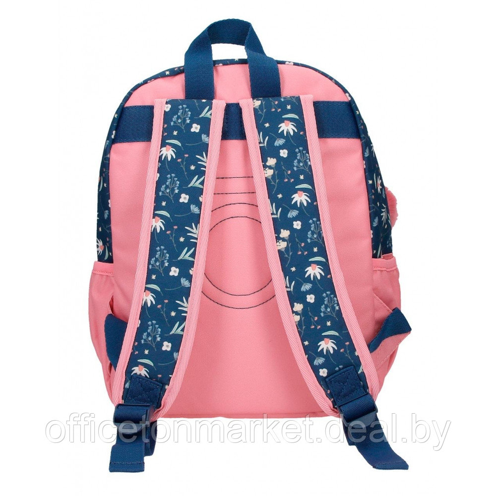 Рюкзак школьный "Ciao bella", M, 1 отделение, синий, розовый - фото 3 - id-p225054680