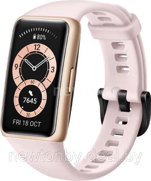 Фитнес-браслет Huawei Band 6 китайская версия (розовая сакура) - фото 1 - id-p225057620