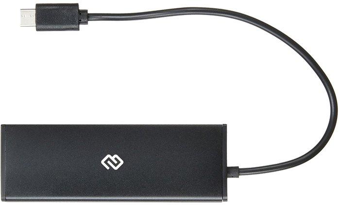 USB-хаб Digma HUB-4U2.0-UC-B - фото 3 - id-p225057649