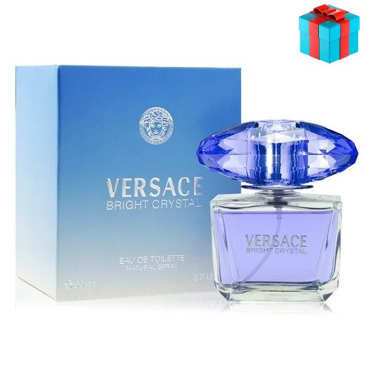 Женская туалетная вода Versace Bright Crystal Blue For Women edt 90ml - фото 1 - id-p212441183