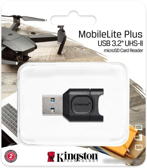 Карт-ридер Kingston MobileLite Plus - фото 3 - id-p225058213