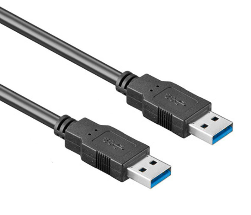 Кабель USB3.0, папа-папа, экранированный, 0,6 метра, синий 555079 - фото 2 - id-p225058633