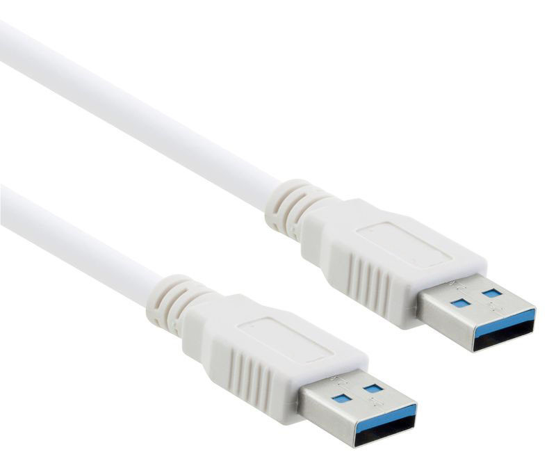 Кабель USB3.0, папа-папа, экранированный, 0,6 метра, синий 555079 - фото 3 - id-p225058633