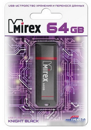 USB Flash Mirex Knight Black 64GB [13600-FMUKNT64] - фото 3 - id-p225058177