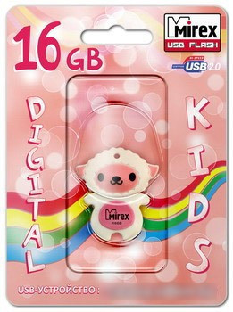USB Flash Mirex SHEEP PINK 16GB (13600-KIDSHP16) - фото 2 - id-p225058179