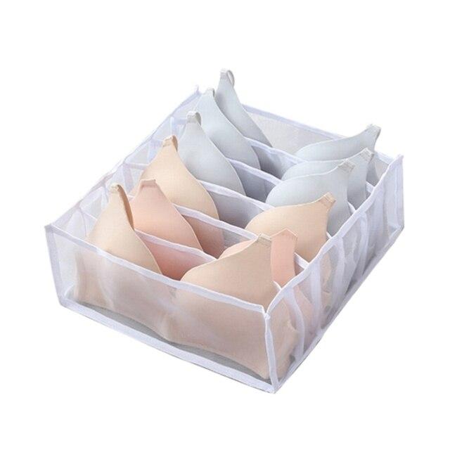 Органайзер для шкафа или комода - коробка для хранения одежды (нижнего белья, вещей), размер 32х32х12,5см, 6 - фото 2 - id-p225058713