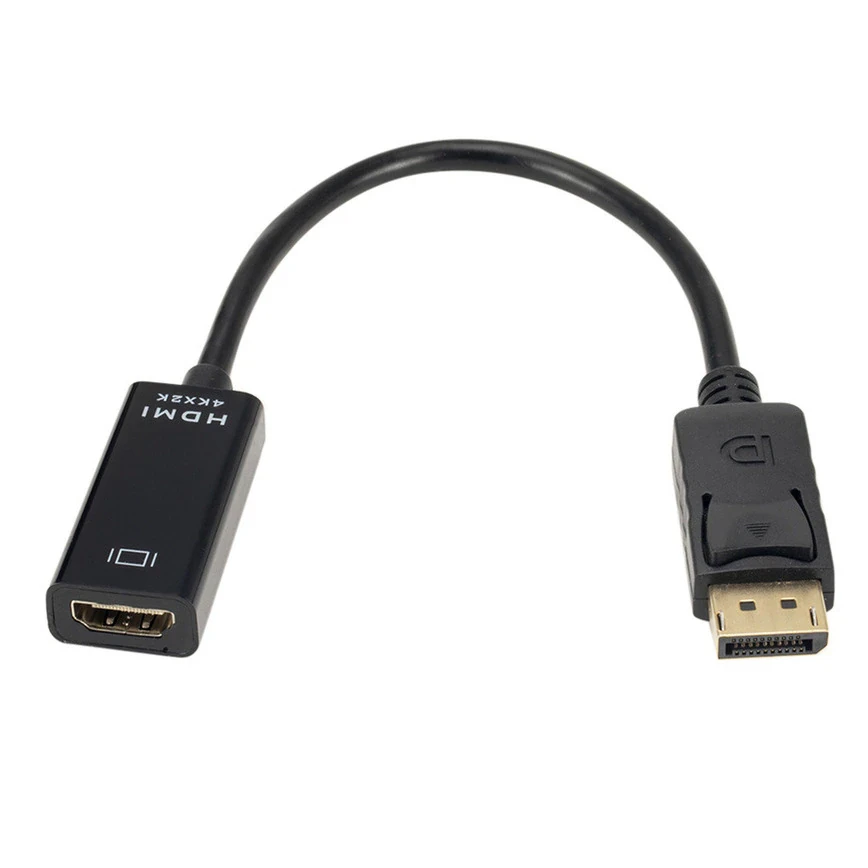 Адаптер - переходник DisplayPort - HDMI 4K, черный 555513 - фото 5 - id-p225058725