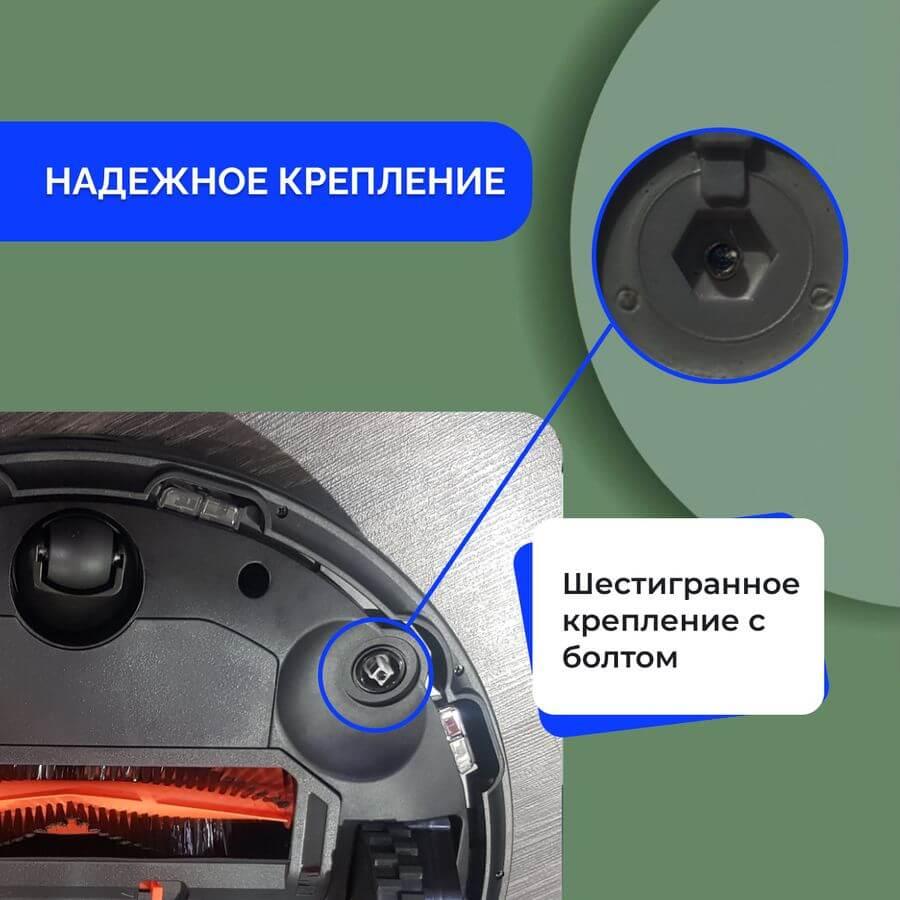Боковая щетка для робота-пылесоса Xiaomi Mi Robot Vacuum Cleaner (SKV4000CN), черная 558564 - фото 3 - id-p225059693