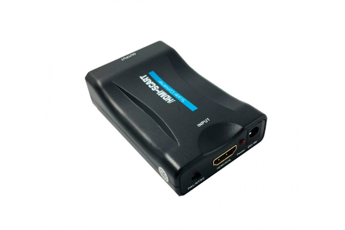 Адаптер - переходник HDMI - SCART, черный 555653 - фото 1 - id-p225058738