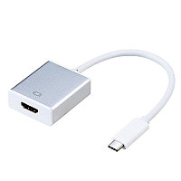 Адаптер - переходник USB 3.1 Type-C - HDMI, серебро 555686