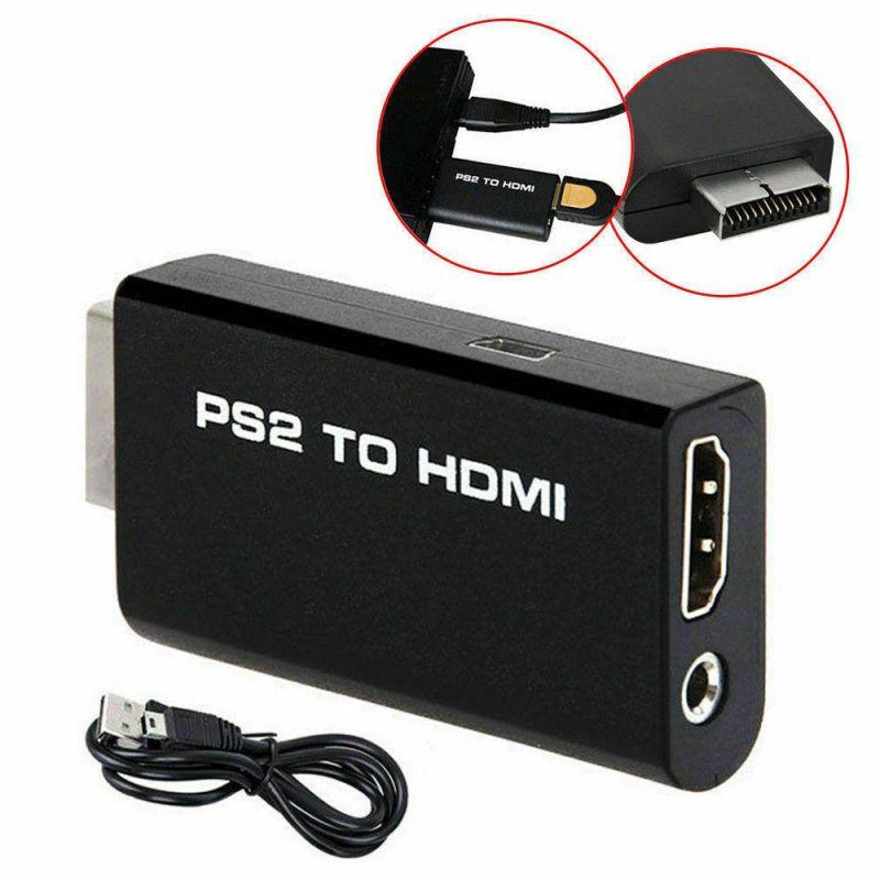 Адаптер - переходник PS2 - HDMI + jack 3.5mm (AUX), черный 555716 - фото 7 - id-p225058748