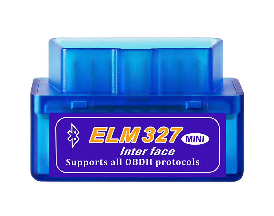 Автосканер ELM327 OBD2 v1.5 - aдаптер OBDII ver1.5, Bluetooth v5.1, синий 556692 - фото 1 - id-p225060732