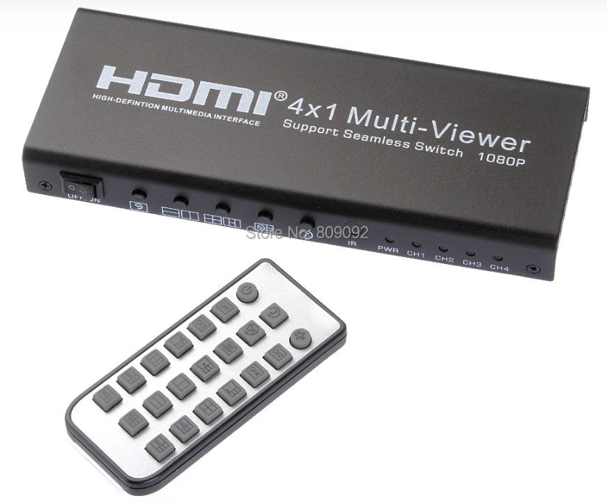 Делитель экрана на 4 части - квадратор HDMI FullHD 556334 - фото 3 - id-p225058827