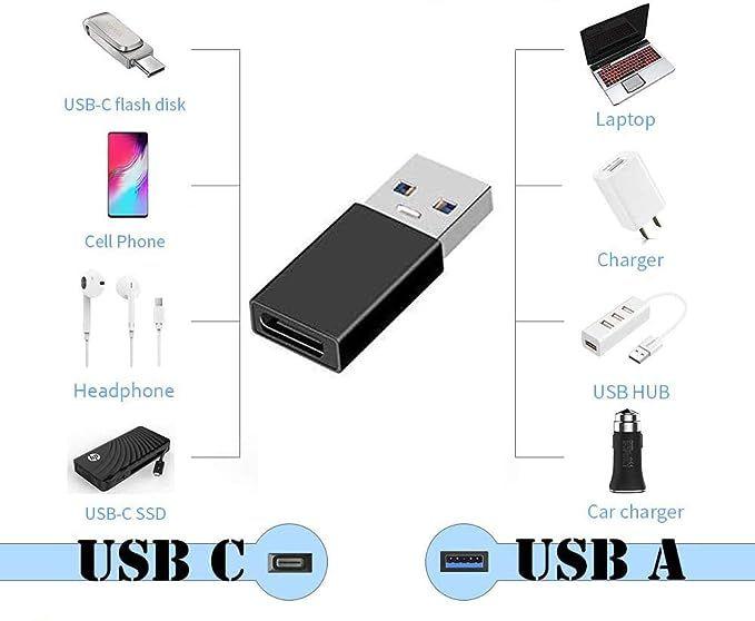 Адаптер - переходник OTG USB3.1 Type-C - USB3.0, ver.01, черный 555664 - фото 4 - id-p225058857