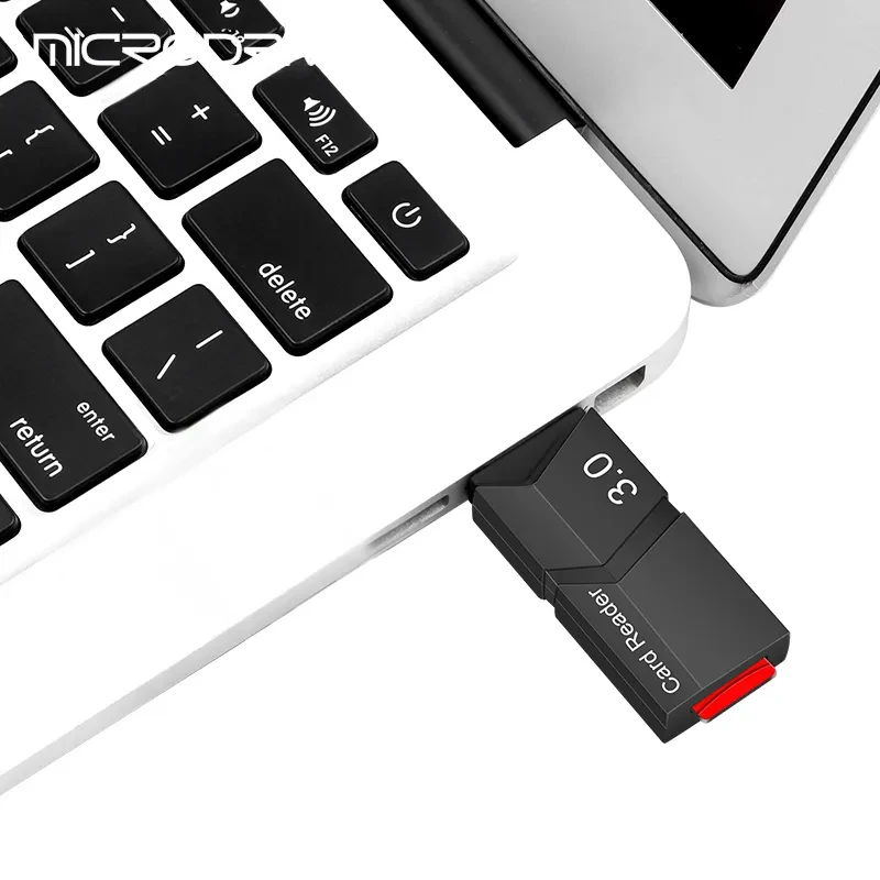 Картридер TF - адаптер для карт памяти USB3.0, черный 556689 - фото 4 - id-p225058892