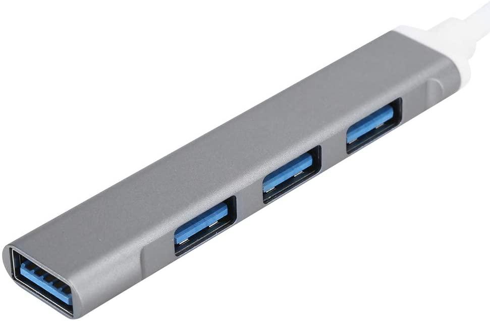 Адаптер - переходник - хаб USB3.1 Type-C на USB3.0 - 3x USB2.0, серый 555994 - фото 3 - id-p225058910
