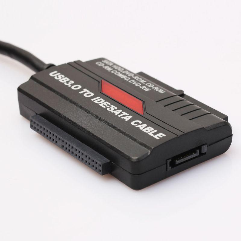 Адаптер - переходник - кабель USB3.0 - IDE/SATA для жесткого диска SSD/HDD 2.5 /3.5 , ver.01, черный 555634 - фото 3 - id-p225058946