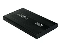 Внешний корпус - бокс SATA - USB3.0 для жесткого диска SSD/HDD 2,5 , алюминий, черный 555377