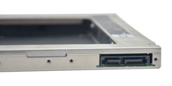Адаптер SATA III - внутренний корпус для SSD/HDD для ноутбука, 12.7мм, металлический 556498 - фото 4 - id-p225058965