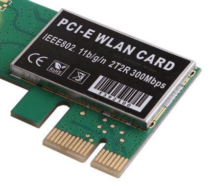 Беспроводной WI-FI-приемник PCI-E - сетевая карта, 2 антенны, до 300 Мбит/с, 2.4GHz 556514 - фото 3 - id-p225058983
