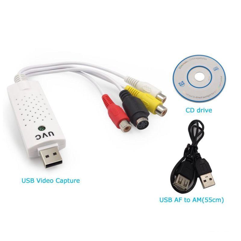 Карта видеозахвата USB2.0 - RCA (AV) UVC, белый 555747 - фото 3 - id-p225059022