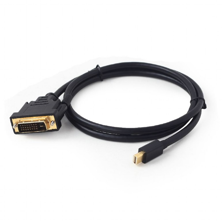 Кабель Mini DisplayPort - DVI-D, папа-папа, 1,8 метра, черный 555153 - фото 6 - id-p225059103