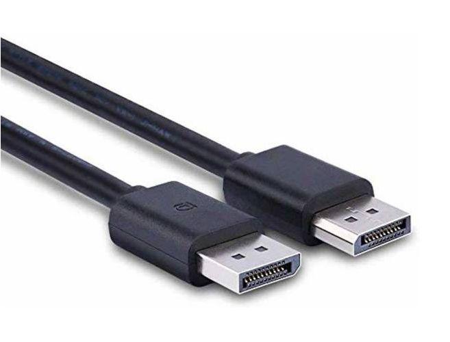 Кабель DisplayPort - DisplayPort, UltraHD 4K 144Hz, папа-папа, 1,5 метра, черный 556196 - фото 1 - id-p225059115