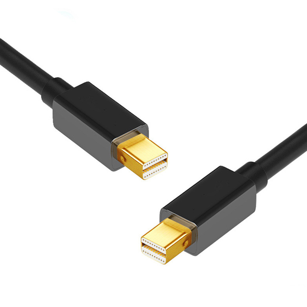 Кабель Mini DisplayPort - Mini DisplayPort, папа-папа, 1,8 метра, черный 556666 - фото 3 - id-p225059117