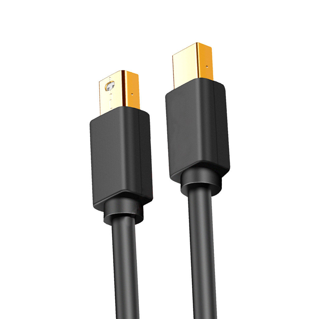 Кабель Mini DisplayPort - Mini DisplayPort, папа-папа, 1,8 метра, черный 556666 - фото 4 - id-p225059117