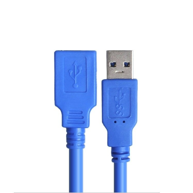 Кабель - удлинитель USB3.0, папа-мама, 1 метр, синий 555091 - фото 3 - id-p225059120