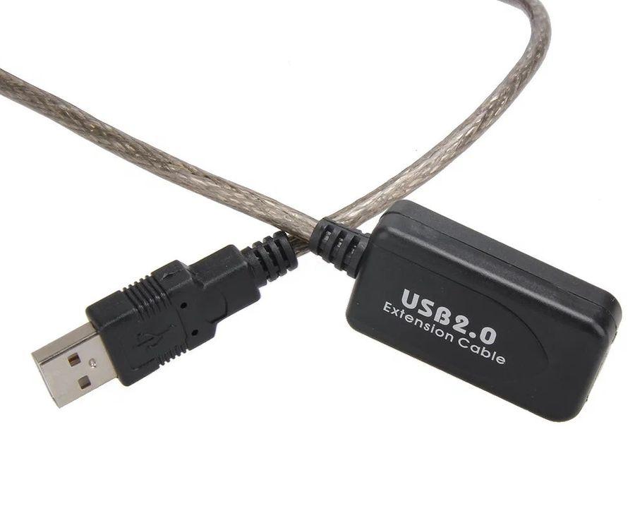 Кабель USB2.0 с усилителем, папа-мама, 20 метров 556502 - фото 4 - id-p225059131