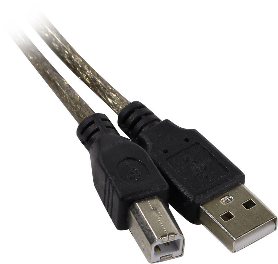 Кабель USB2.0 - USB-B, папа-папа, с усилителем, 10 метров, черный 555963 - фото 4 - id-p225059135
